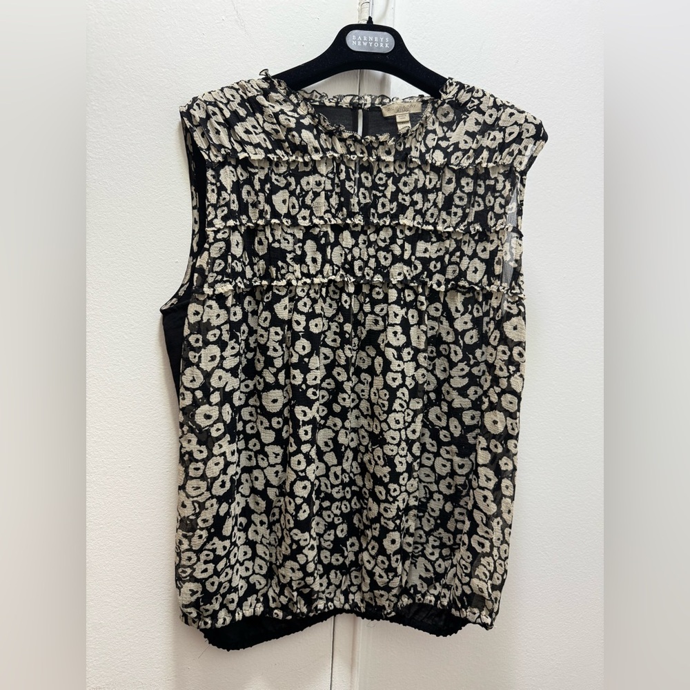 Burberry Brit Floral Silk Blouse XL - Picture 4 of 8